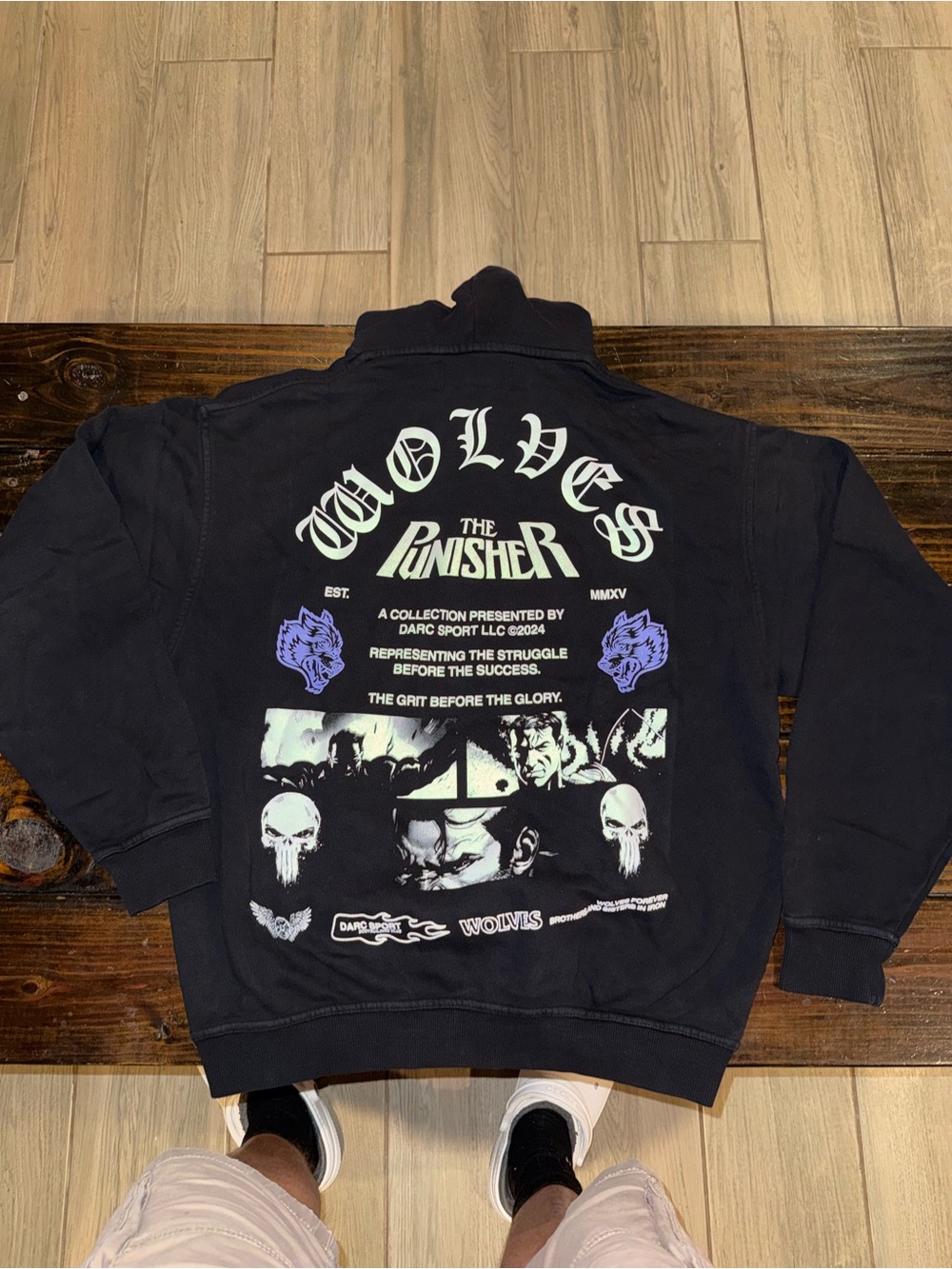 Darc Sport x Marvel Punisher Pierce hoodie